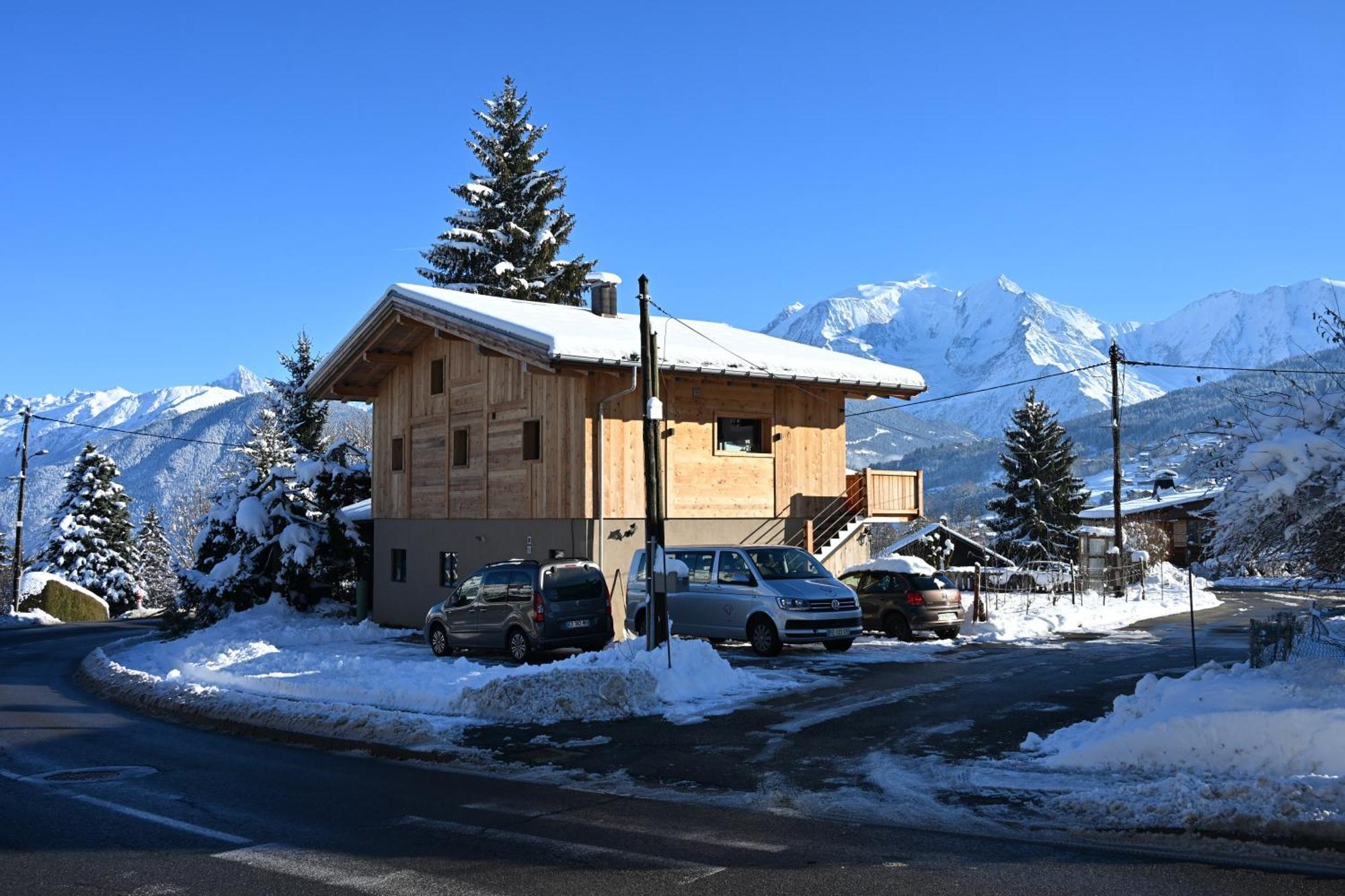 Chalet Montana Комблу Экстерьер фото